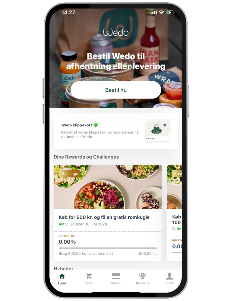 wedo-app-frontpage